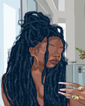 Load image into Gallery viewer, "Loc'd in Love" Poster Print