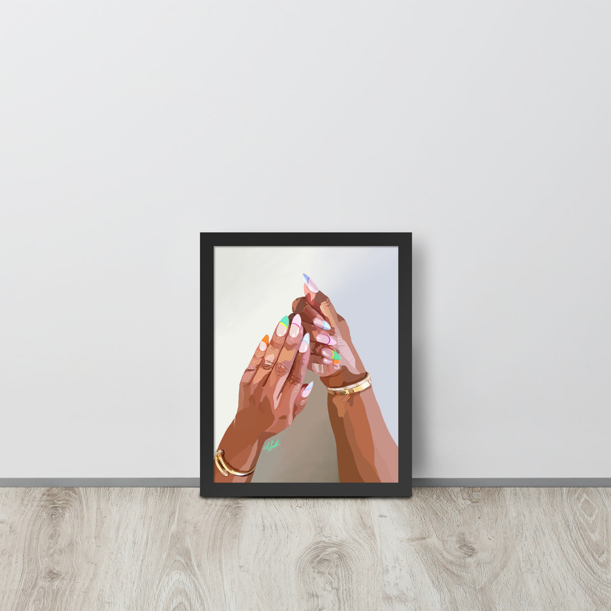 "Every Two Weeks" Framed Poster – ItsAnaything Art
