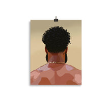 Load image into Gallery viewer, "Black King" Poster Print