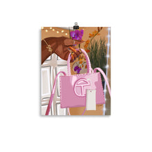 Load image into Gallery viewer, "Poppin' in my Telfar" Poster Print