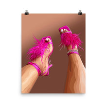 Load image into Gallery viewer, High Heels, Higher Standards Poster Print