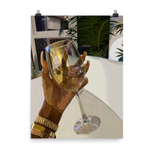 Load image into Gallery viewer, "Wine Down" Poster Print
