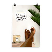 Load image into Gallery viewer, "At Ease" Poster Print