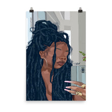 Load image into Gallery viewer, "Loc'd in Love" Poster Print