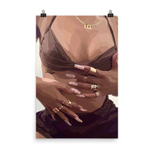 Load image into Gallery viewer, "Abundant Baddie" Poster Print