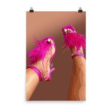 Load image into Gallery viewer, High Heels, Higher Standards Poster Print