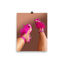 Load image into Gallery viewer, High Heels, Higher Standards Poster Print