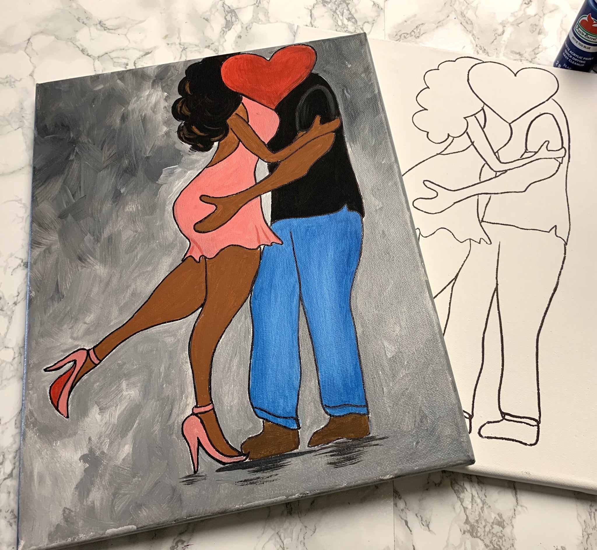 It's Date Night! paint kit – ItsAnaything Art