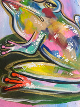 Load image into Gallery viewer, &quot;Feeling Froggy&quot; Original Painting
