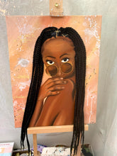 Load image into Gallery viewer, &quot;Brown Skin Girl&quot; Original Painting
