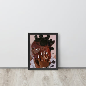 "Milk Chocolate" Framed Print