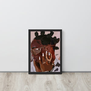 "Milk Chocolate" Framed Print