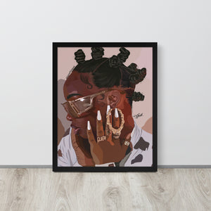 "Milk Chocolate" Framed Print