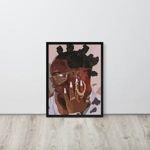 "Milk Chocolate" Framed Print