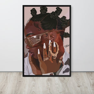 "Milk Chocolate" Framed Print