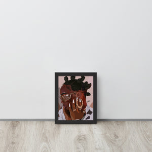 "Milk Chocolate" Framed Print