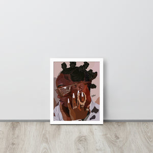 "Milk Chocolate" Framed Print