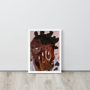 "Milk Chocolate" Framed Print