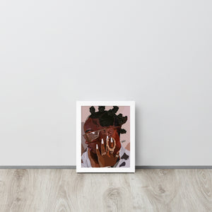 "Milk Chocolate" Framed Print