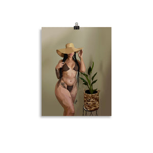 "In the Nude" Poster Print