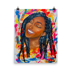 "Vibrant Thang" Poster Print