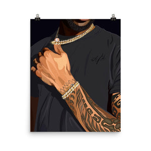 "Light Drip" Poster Print