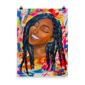 "Vibrant Thang" Poster Print