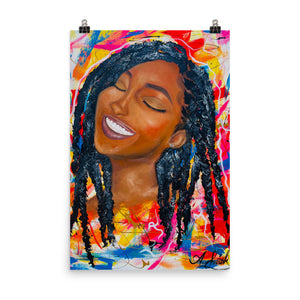 "Vibrant Thang" Poster Print