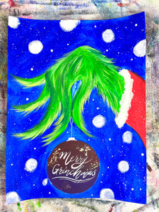 "Merry Grinchmas" Original Painting