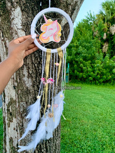 “Unicorn Dreams" Dreamcatcher