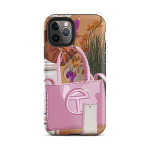 "Poppin' in my Telfar" iPhone case